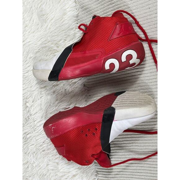 Nike Jordan Ultra Fly 3 Shoes Mens Size 8 Red Black White Basketball AR0044-601 main image 4